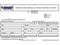 Inregistrarea contractului de inchiriere la ANAF