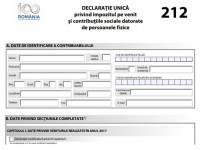 Declaratia unica - D 212