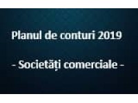 Planul de conturi 2019