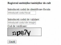 Registrul unitatilor de cult